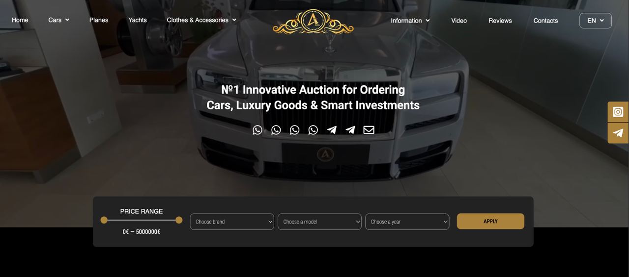 №1 Innovative Auction: Next-Generation Digital Platform
